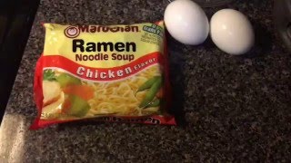 How to make Ramen Noodles with Egg [upl. by Dyna]