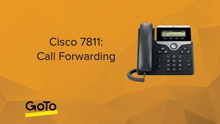 Cisco 7811 Call Forwarding [upl. by Goldina]