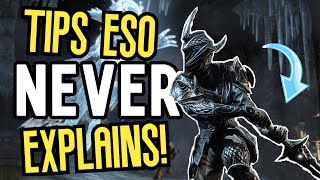 12 Beginner Tips This Game NEVER EXPLAINS  IMPORTANT Elder Scrolls Online Beginner Guide [upl. by Peggie]