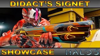 Didacts Signet  Legendary Weapon Showcase  Halo 5 Guardians [upl. by Hashimoto]