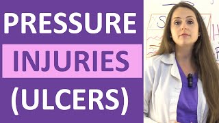 Pressure Ulcers Injuries Stages Prevention Assessment  Stage 1 2 3 4 Unstageable NCLEX [upl. by Sammy]