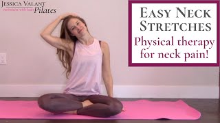 Neck Stretches  Neck Pain Relief That Works [upl. by Ynahirb]