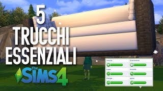 TRUCCHI THE SIMS 4  5 Importanti [upl. by Adniroc]