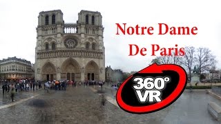 Visit NotreDame de Paris in 360 VR [upl. by Rezzani978]