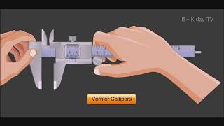 Introduction to Vernier Calipers and Description Animation Part 1  By EKidzy TV [upl. by Sikes]