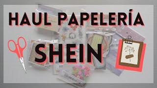 HAUL PAPELERIA SHEINParte 1 [upl. by Leerzej]