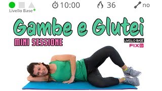 Esercizi Per Glutei Sodi A Casa  Allenamento Glutei Ed Esterno Coscia [upl. by Acinor]