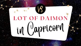 The Lot of Daimon in Capricorn [upl. by Muraida]