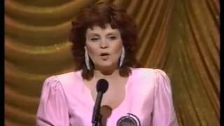 Pauline Collins wins 1989 Tony Award for Best Actress in a Play [upl. by Nybbor686]