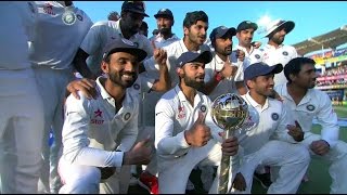 India awarded ICC Test Championship Mace [upl. by Tegan723]