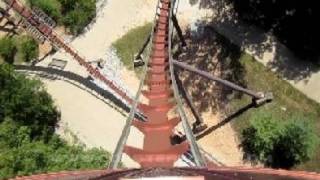 Wildfire Front Seat onride HD POV Silver Dollar City [upl. by Dyna]