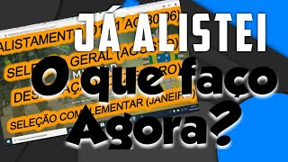 Datas e etapas do Alistamento Militar 2021 [upl. by Elonore799]