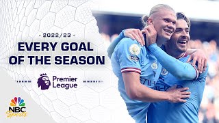 ALL 1084 GOALS from the 202223 Premier League season  NBC Sports [upl. by Azrim]