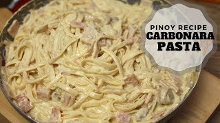 Creamy Carbonara Pasta  Christmas Recipe [upl. by Sigfried653]