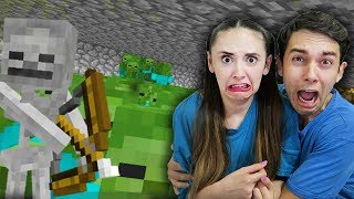 MERGEM IN MINA DEZASTRUOS  Minecraft Survival Ep 3 [upl. by Obnukotalo]