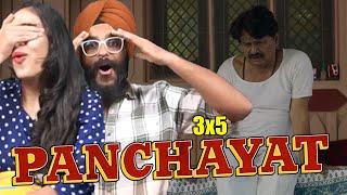 Panchayat 3X5 “Shanti Samjhauta” Reaction  Jitendra Kumar  Parbrahm Singh [upl. by Notsuj290]