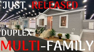 Just released multifamily duplex double wide mobile home Never before seen setup Home Tour [upl. by Thurston923]