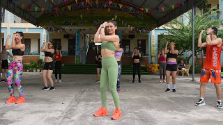 23 Minute Exercise Routine To Lose Belly Fat  Zumba Class [upl. by Azal]