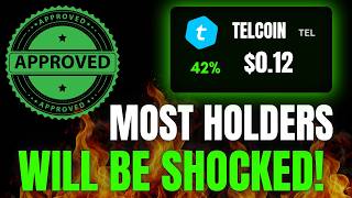 Telcoin TEL Holders BUCKLE UP Everything is About to Change [upl. by Junius652]