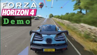 Forza horizon 4 Gameplay Demo version from Microsoft store  MaxBlind [upl. by Peltz]