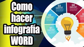 Como hacer una infografía profesional en WORD [upl. by Westhead749]