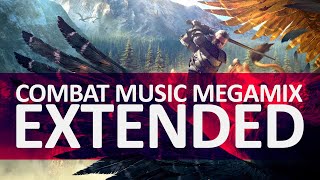 Combat Music Extended Megamix  The Witcher 3 Wild Hunt [upl. by Anesor]