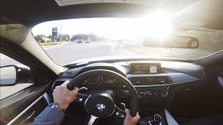 2018 BMW 340i M Sport POV Drive and Revs [upl. by Eniortna902]