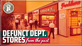 DEFUNCT Department Stores from the past  Life in America [upl. by Krute]