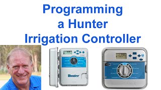 Programming a HUNTER Irrigation Controller [upl. by Richma]