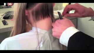 Vidal Sassoons Asymmetrical Bob on quotMarthaquot⎢Vidal Sassoon⎢Martha Stewart [upl. by Brinna]