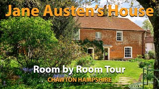 Jane Austen House  Room by Room Tour  Chawton Hampshire  Life of Jane Austen [upl. by Aneeh]