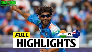 India vs New Zealand ICC Champions Trophy 2025 Match Highlights  IND Vs NZ Highlights [upl. by Richter48]