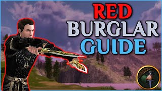 LOTRO Red Line Burglar Guide  Starter Build Trait Analysis and Gameplay 2020 [upl. by Arerrac741]