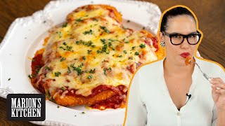 My BEST Chicken Parmigiana Recipe 💥  CookWithMe  Marions Kitchen [upl. by Aissirac945]