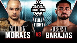 Full Fight  Marlon Moraes vs Joseph Barajas Bantamweight Title Bout  WSOF 28 2016 [upl. by Ayhtin]