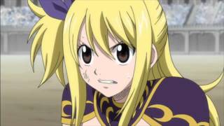 Fairy Tail  Lucy vs Flare  Hey Mama [upl. by Aihsat]