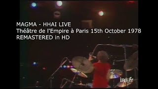 Magma  Hhai Live 1978 Best Version [upl. by Annhoj]