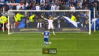 Porto 3 Vs 4 Benfica Todos os Penalties Com Relato Antena 1 12 Final Taça da Liga 2014 [upl. by Nevi]