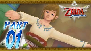 The Legend of Zelda Skyward Sword  Part 1  Skyloft [upl. by Kilmarx]