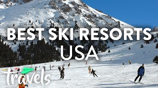 Top 10 Ski Resorts in the US  MojoTravels [upl. by Htebzil981]