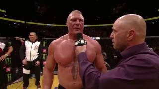 UFC 200 Brock Lesnar  Octagon Interview [upl. by Anned]