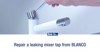 How to repair a leaking mixer tap [upl. by Staffan]