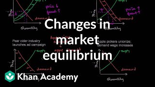 Changes in Market Equilibrium [upl. by Geminius]