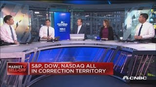 Dow drops 1100 points continues fastest 10 drop in history [upl. by Aicillyhp]