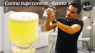 COMO PREPARAR PISCO SOUR PERUANO🍹  RECETA ORIGINAL 🇵🇪 [upl. by Aldred]