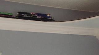 Shelf Train Layout For O Gauge [upl. by Carson]