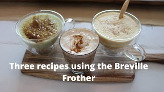 Breville Milk Frother review with some super fun recipes [upl. by Niamrej]