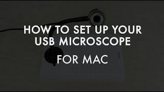 How to Use Plugables USB Digital Microscope  Mac [upl. by Veronika]