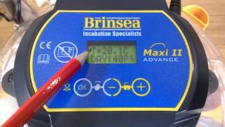 Brinsea Maxi II Advance Egg Incubator  Setting it up and using it [upl. by Hetty413]