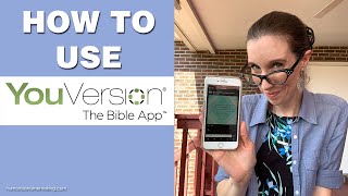 How to use the YouVersion Bible App [upl. by Noitna]